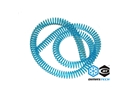 Spirale Plastica Blu Reattiva ai Raggi Uv 14 mm ID